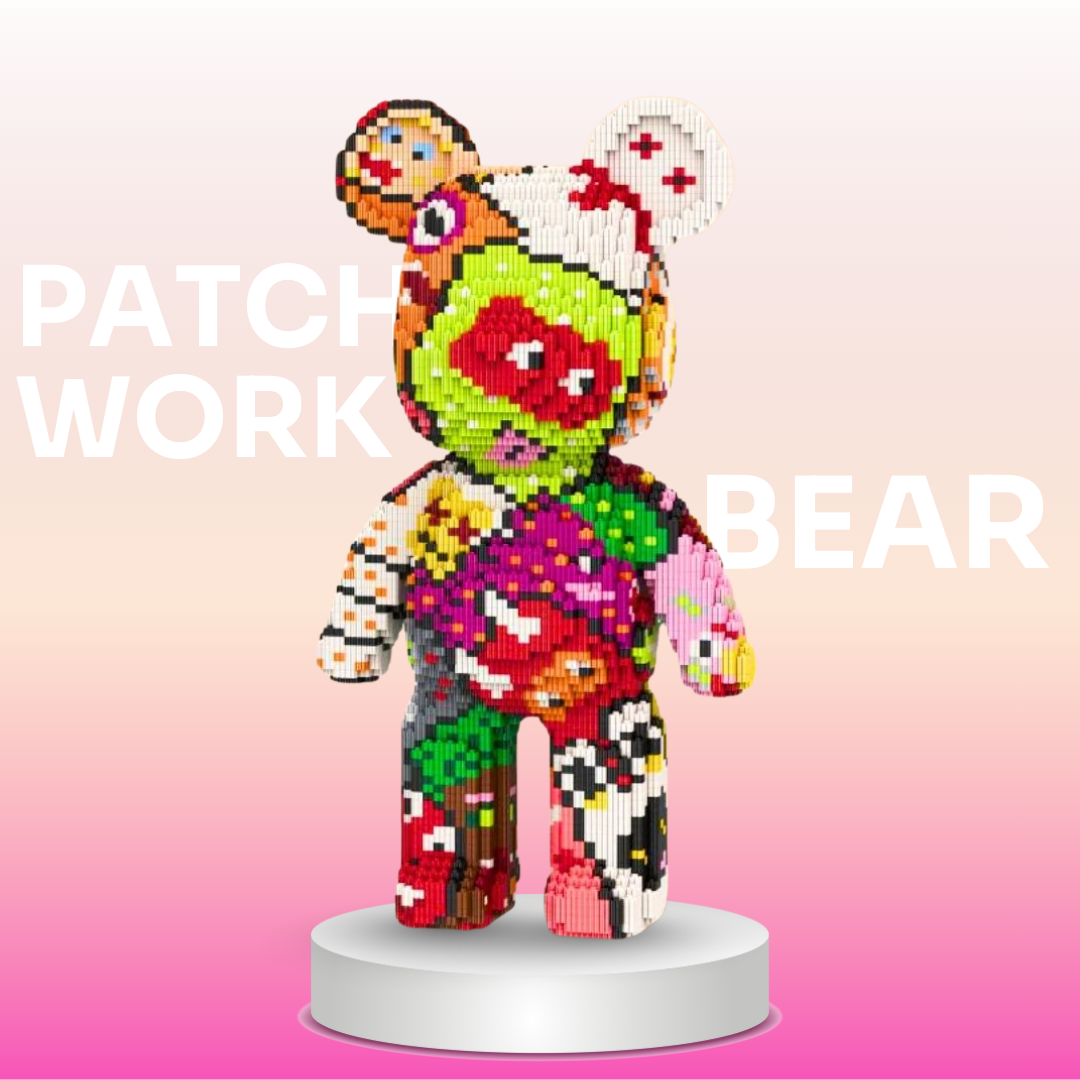 BrixelBears™ Giant Buildable Brick Bear (5000+ pcs)