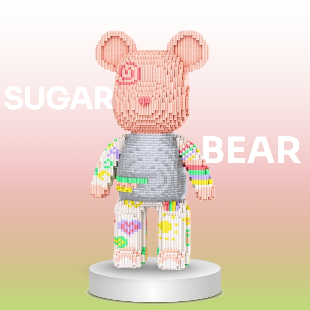 BrixelBears™ Giant Buildable Brick Bear (5000+ pcs)